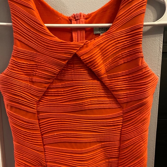 Elisa B size 10 coral flowy dress - Picture 5 of 8